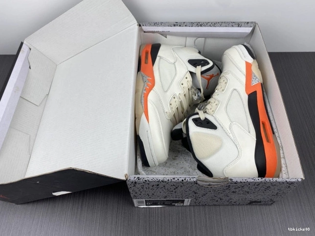 Reps TBkick 5 Total Retro Jordan DC1060-100 Orange 0810